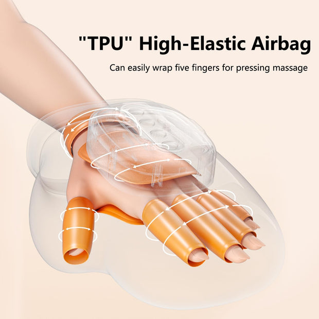 Hand Massager with Heat and Compression For Arthritis and Carpal Tunnel