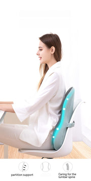 Ergonomic Memory Foam Cushion for Chair Backrest