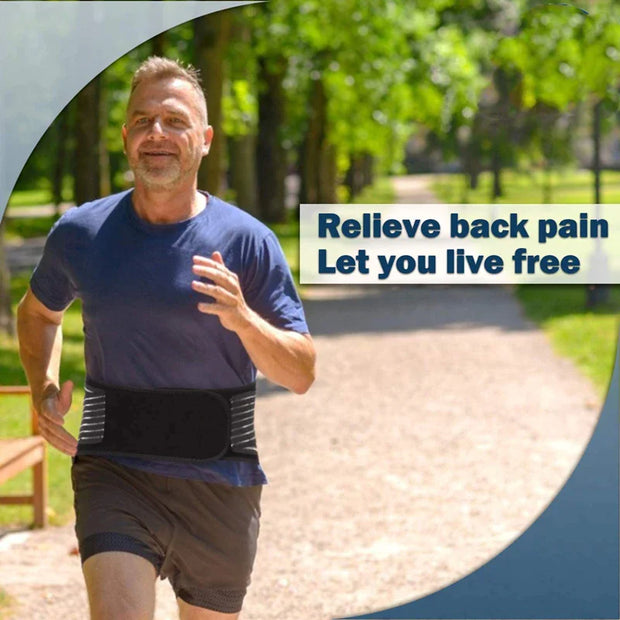 Lower Back Support Brace Lumbar Waist Belt