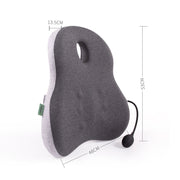 Ergonomic Memory Foam Cushion for Chair Backrest