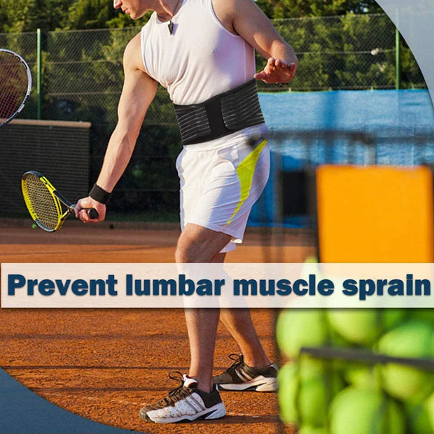 Lower Back Support Brace Lumbar Waist Belt