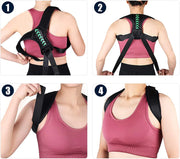 Adjustable Shoulder Back Posture Corrector Brace Belt Strap