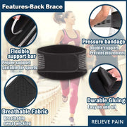 Lower Back Support Brace Lumbar Waist Belt